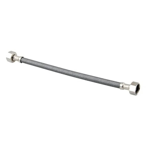 EnduraSeal 450mm Silver Premium Flexible Braided Water Connector
