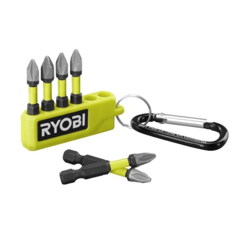 Ryobi 6-Piece PH2 50mm Impact Diamond Driving Bit Set