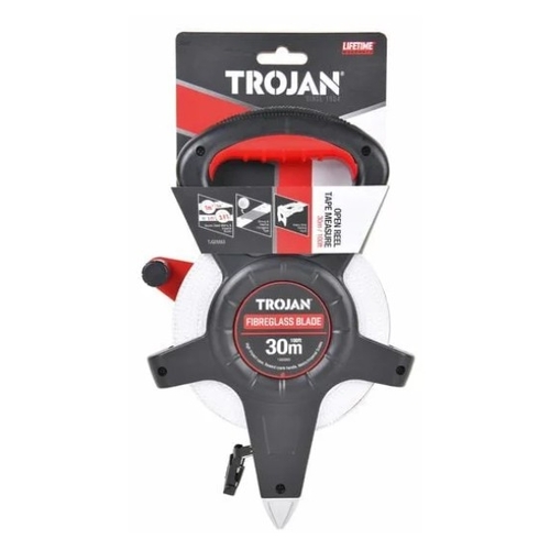 Trojan 30m Open Reel Tape Measure - 0441020