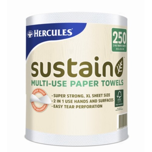 Paper Towel Hercules 250 Sheet