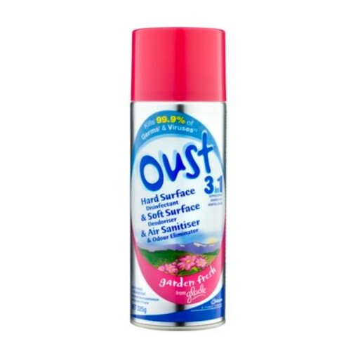 3 In 1 Aerosol Oust 325G Garden Fresh