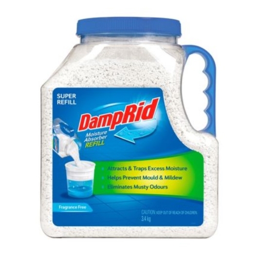 DampRid 3.4kg Moisture Absorber Super Refill