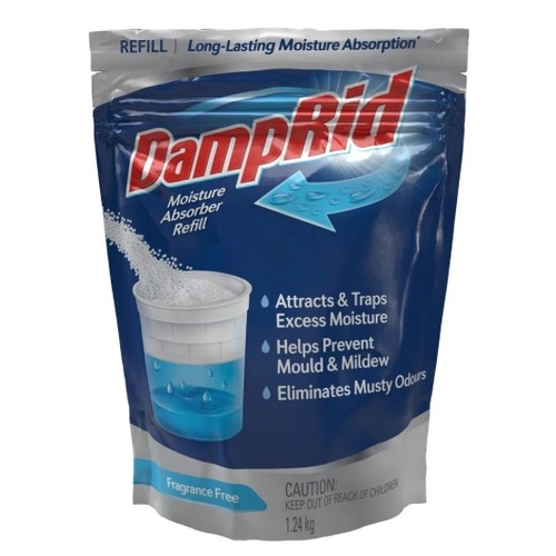 DampRid 1.24kg Moisture Absorber Refill - 0496389