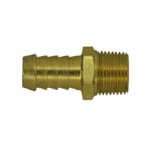 Brass Fitting Male H/Barb P3 1/4 X 1/4 07P.30404