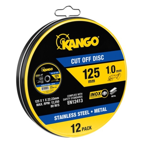 Kango 125mm Metal Cut Off Discs - 12 Pack - 0727595