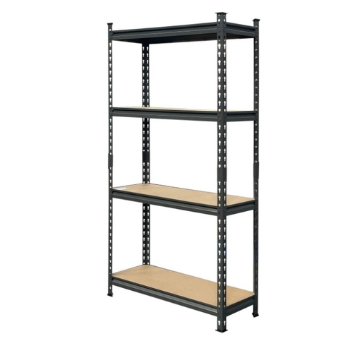 Craftright 1525 x 810 x 310mm Grey 4 Tier Shelving Unit - 0732498