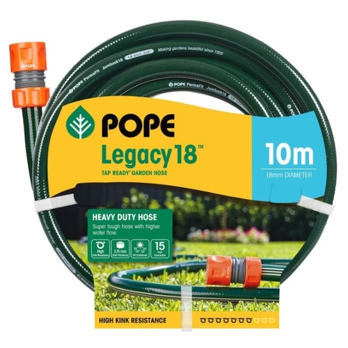 Pope Legacy18 Garden Hose TR 18mm x 10m - 0803698