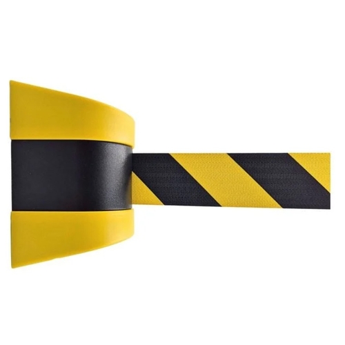 Builders Edge 5m Magnetic Retractable Barrier Yellow/Black - 0830313
