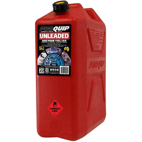 Red 20l Fast Flow Fuel Can