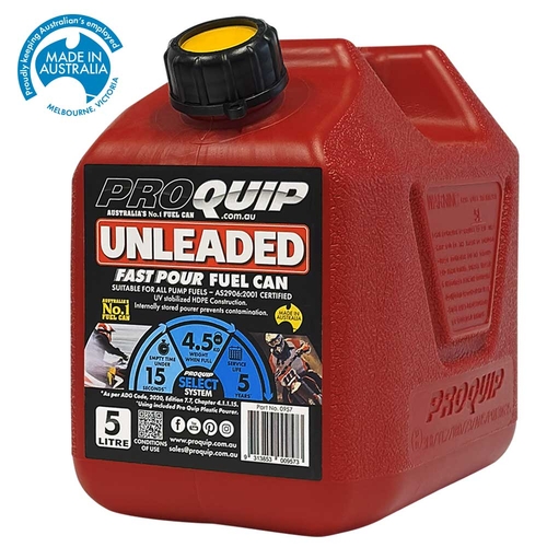 Red 5Lt Fuel Can - 0957