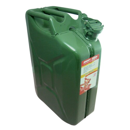 Fuel Can 20L Metal Green 0997 Jerry Can
