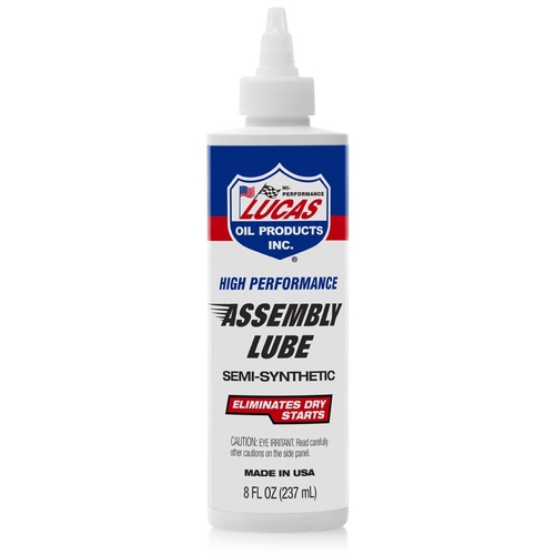 Lucas High Performance Semi-Synthetic Assembly Lube - 8 Fl Oz (236Ml) - 10153