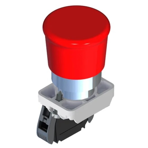 RS PRO Pull to Release Emergency Stop Push Button, Panel Mount, 22.5mm Cutout, INC, IP65 - 102-717