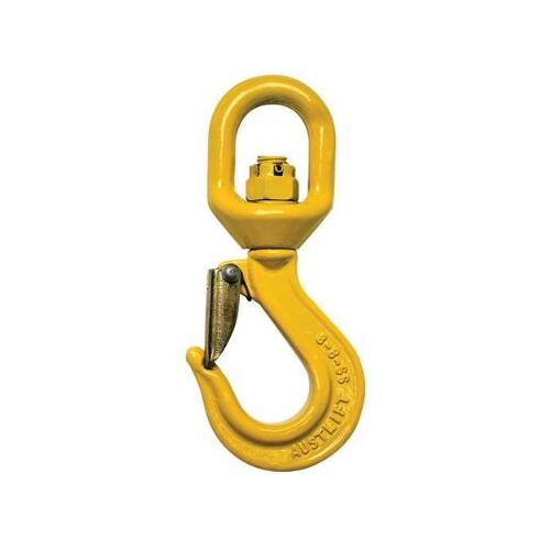 G80 Swivel Hook with Safety Catch Type SS 13mm