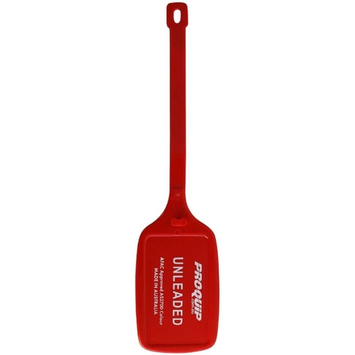 Unleaded Fuel ID Tag Red