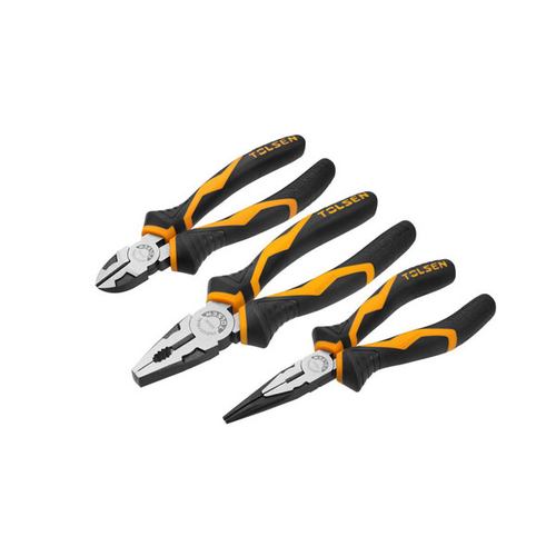 TOLSEN Plier Set 3pcs 6in 6in 8in