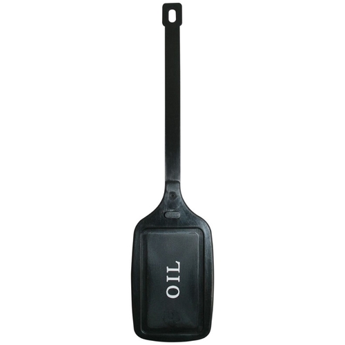 Oil Can ID Tag Black