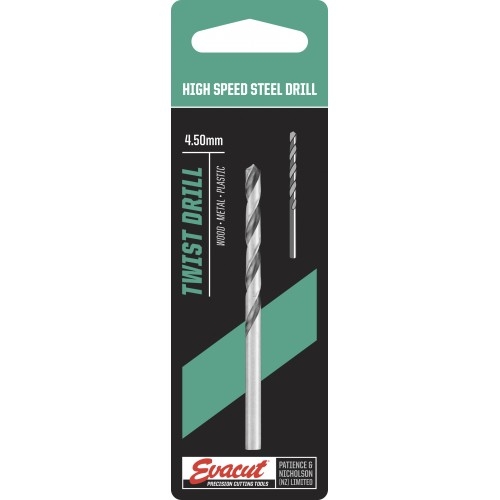 Drill Bit Hss 4.5Mm Evacut