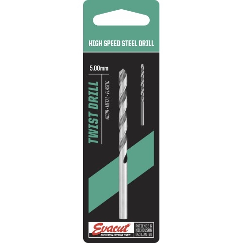 Drill Bit Hss 5.0Mm Evacut