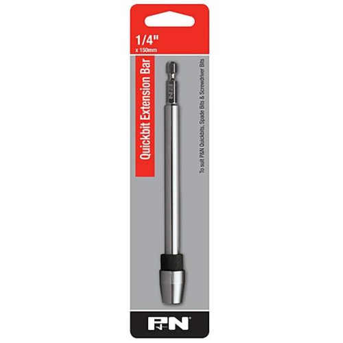 Quickbit 150mm Extension Bar - 1/4" Pin 107QBE150 - 107QBE150