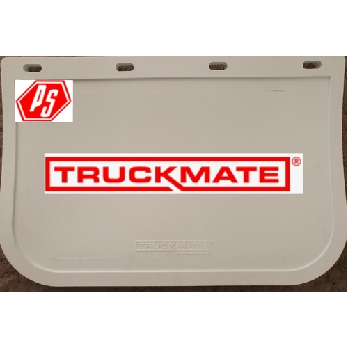 Mud Flap White 228x248mm