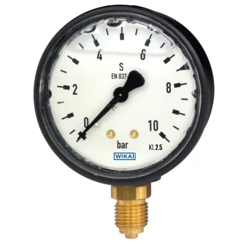 WIKA G 1/4 Male Pressure Gauge, 10 bar - 110-826