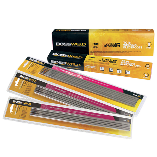 Bossweld TC16 7016 LH Twin Coated Electrode 2.6mm x 2 Kg