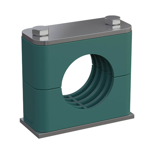 SP-650.8-PP-DP-As-M-W3 Clamp Assy W/ Weld Base 50.8Mm Polypropylene W/ Zinc/Nickel Cover - 1110027941