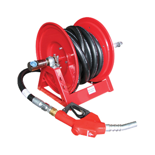1" Hose Reel, 10M X 25Mm Id Hose With Automatic Nozzle