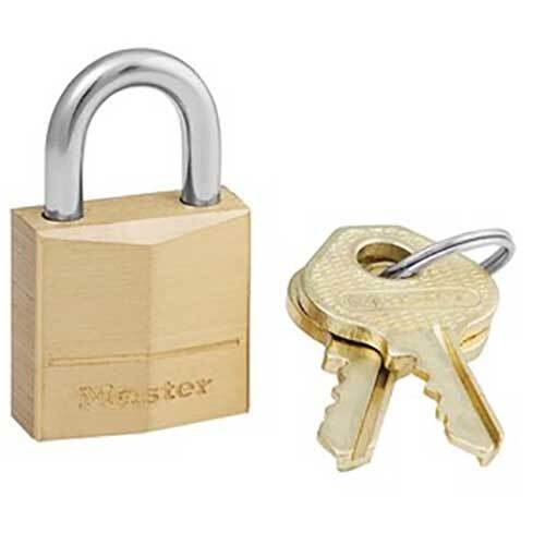 Brass Padlock 20Mm Single Pack