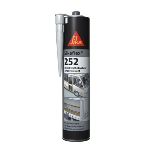 Sika 300ml Black Sikaflex-252 Polyurethane Adhesive - 1213771
