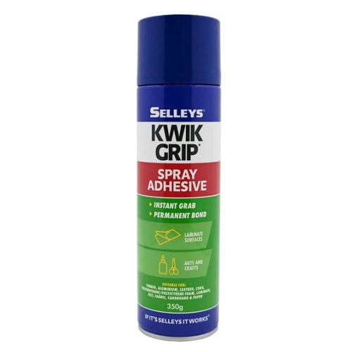 Selleys 350g Kwik Grip Spray Contact Adhesive - 1230030