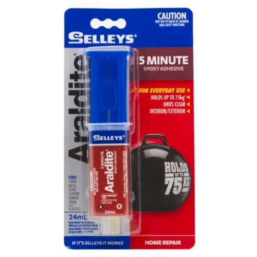 Selleys 24ml Araldite 5 Minute Epoxy Glue