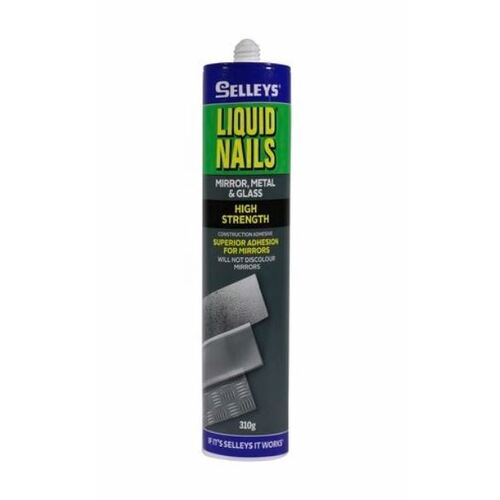 Selleys 310g Liquid Nails Mirror Metal And Glass Adhesive