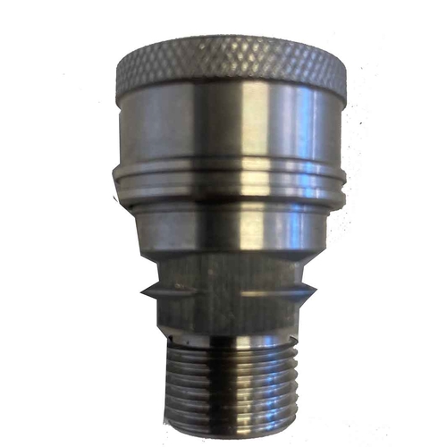 Coupler Quick Connect S/S 5000psi Inlet 1/4 Outlet 3/8