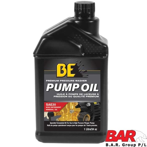 Oil 1l Suits Pressure Washer Pumps "BAR" - 12585490000