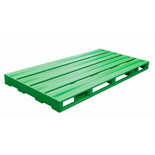 Daywalk XYPHOS Pallet 2300mmx1160mmx143mm 4T UDL; Powder Coated Green; Two Way entry; Pallet Racking Compatible; Forklift Safety Underrails; Anti-Tipp