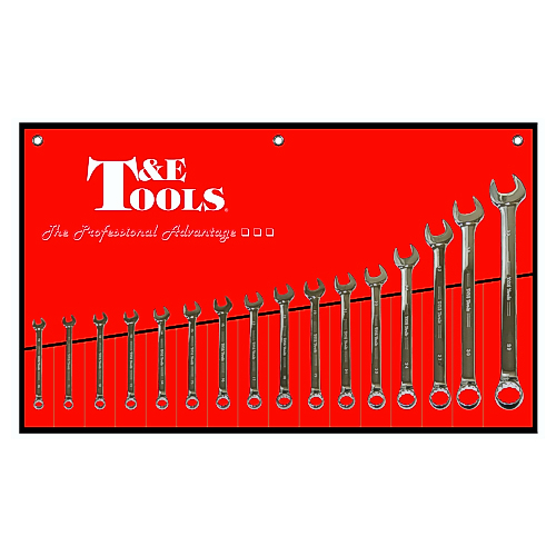No.13105A - 16Pc. Combination Wrench Set Metric