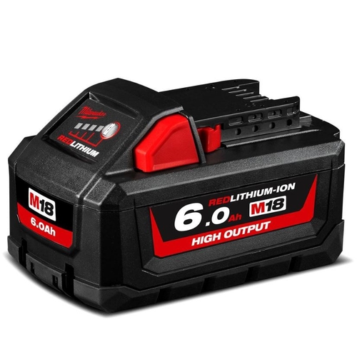 Milwaukee M18HB6 18V 6.0Ah Li-ion Cordless RED LITHIUM High Output Battery