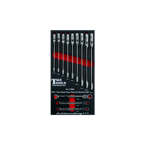 No.13999 - 12Pc. Metric Flex-Head Gearwrench Set 8 - 19mm