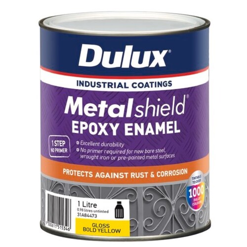 Dulux 1L Metalshield Epoxy Top Coat