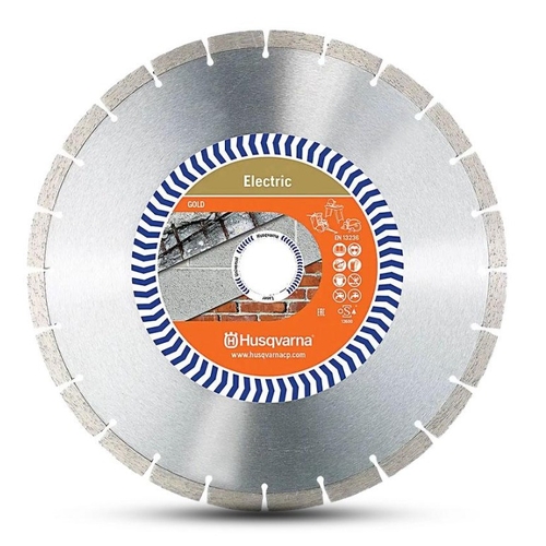 Husqvarna 525355036 350mm (14") Turbo Laser Diamond Blade - 140366