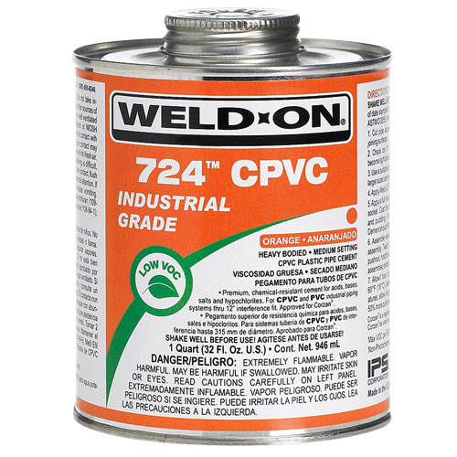 Weld ON (724) Pvc-C Sch80 Cement 500ml