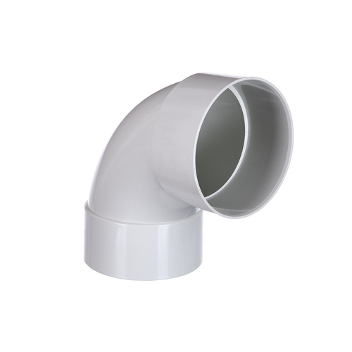 DWV Bend 100 x 90 Deg F&F Plain