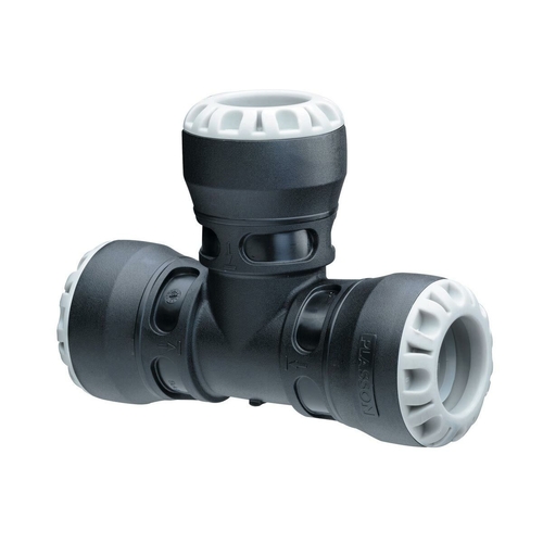 Plasson Pushfit Series One 25mm Poly Fitting Tee