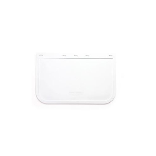 Mud Flap White 549x346mm