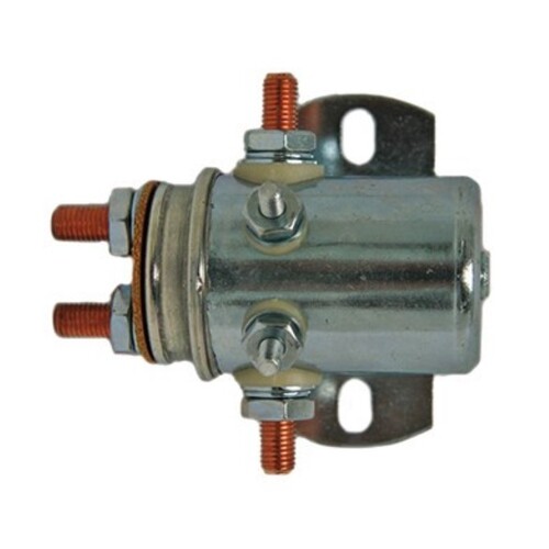 Continuous Duty Solenoid 24V 200/150A Change Over Metal Side Mount