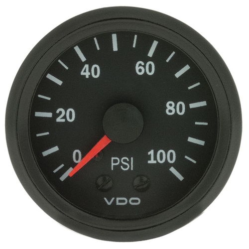 VDO Mechanical Pressure Gauge 100PSI
