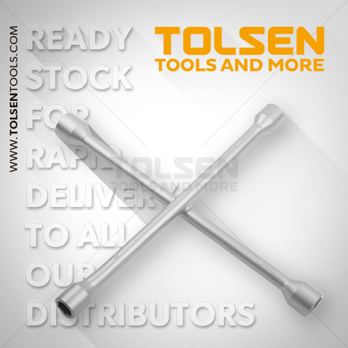 TOLSEN CROSS RIM WRENCH 14 in 17-19-21-23mm