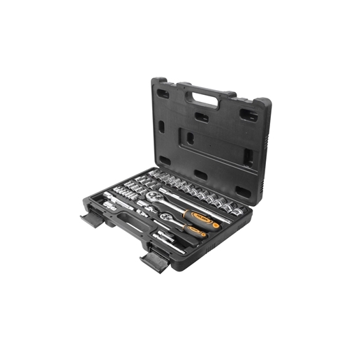 Tolsen 39pcs 1/4" & 1/2" Socket Set Industrial